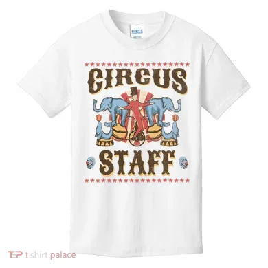 Circus Staff Security Adults Circus Kids T-Shirt