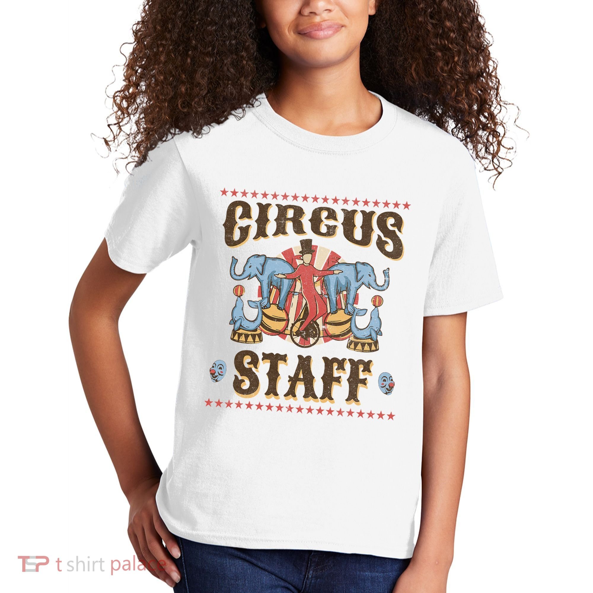 Circus Staff Security Adults Circus Kids T-Shirt
