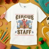 Circus Staff Security Adults Circus Kids T-Shirt thumb 3