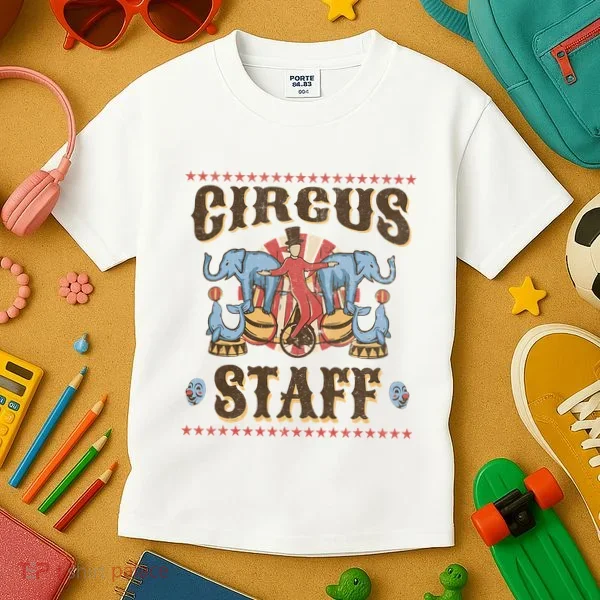 Circus Staff Security Adults Circus Kids T-Shirt