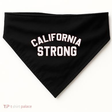 California Strong Swea USA-Made Doggie Bandana