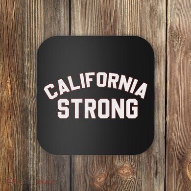California Strong Swea Coaster