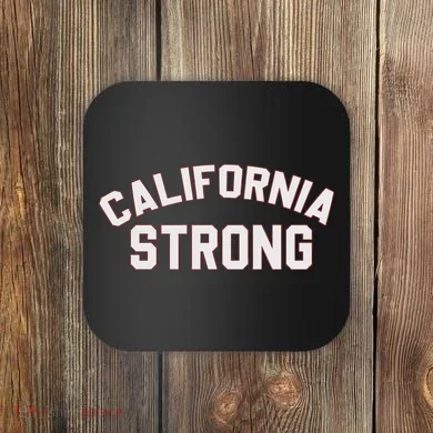 California Strong Swea Coaster