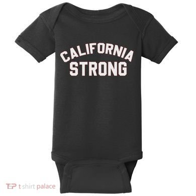 California Strong Swea Baby Bodysuit