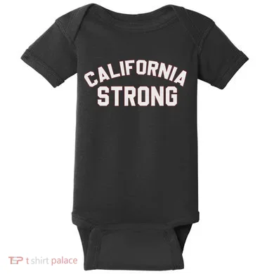 California Strong Swea Baby Bodysuit