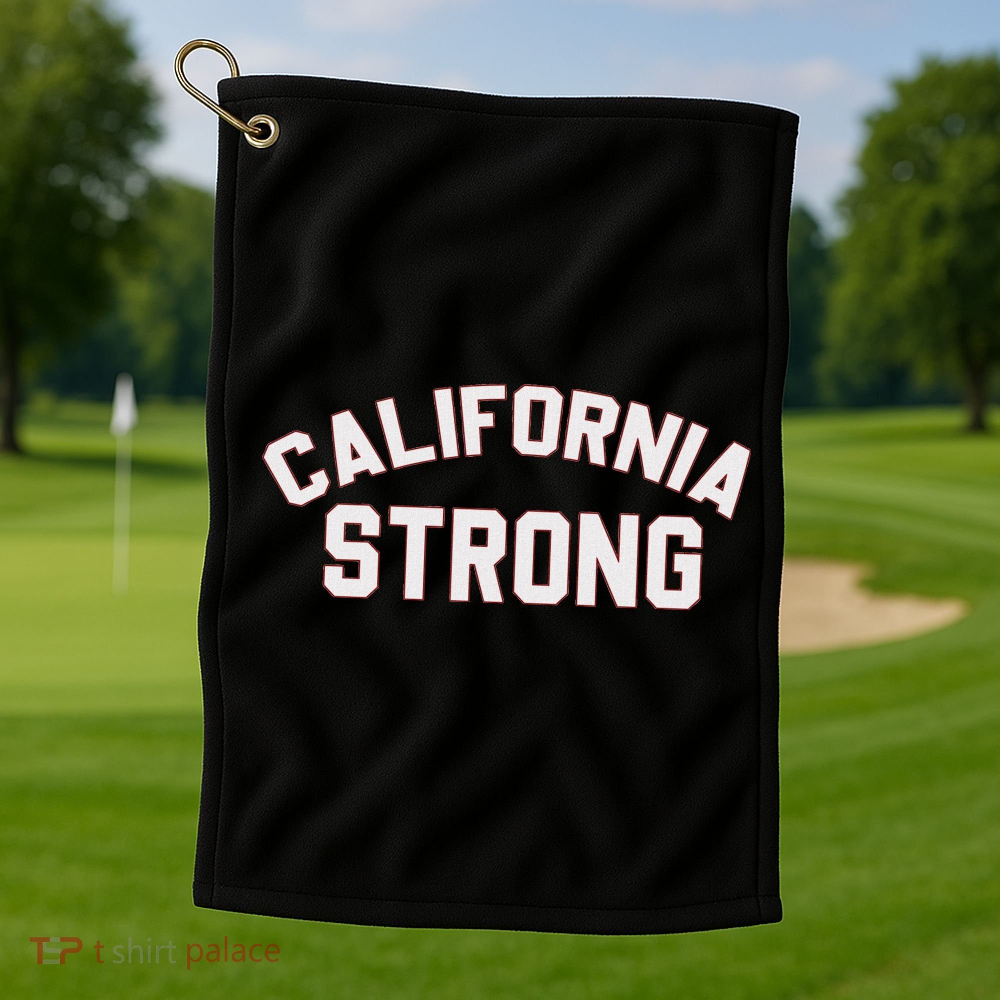 California Strong Swea Golf Towel
