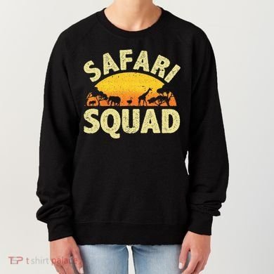 Cool Safari Squad Zoo Animal African Jungle Women's Sweatshirt