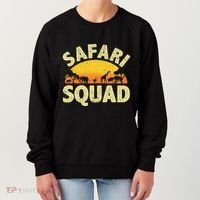 Cool Safari Squad Zoo Animal African Jungle Women's Sweatshirt thumb 0
