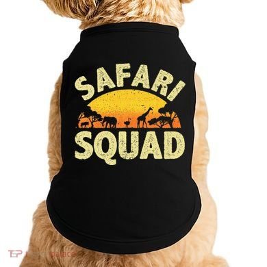 Cool Safari Squad Zoo Animal African Jungle Doggie Tank