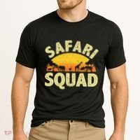 Cool Safari Squad Zoo Animal African Jungle Cooling Performance Crew T-Shirt thumb 2