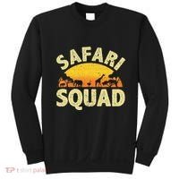 Cool Safari Squad Zoo Animal African Jungle Sweatshirt thumb 0
