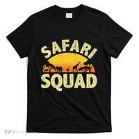 Cool Safari Squad Zoo Animal African Jungle T-Shirt thumb 0