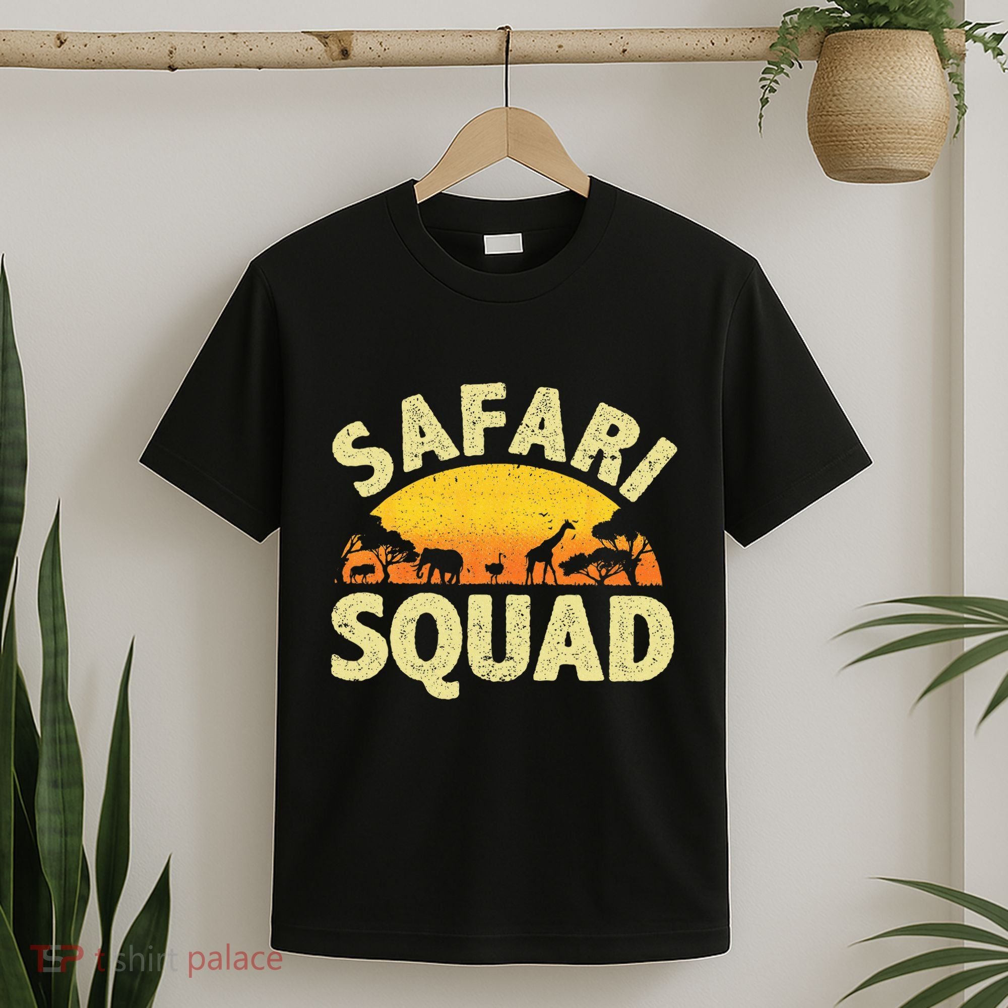 Cool Safari Squad Zoo Animal African Jungle T-Shirt