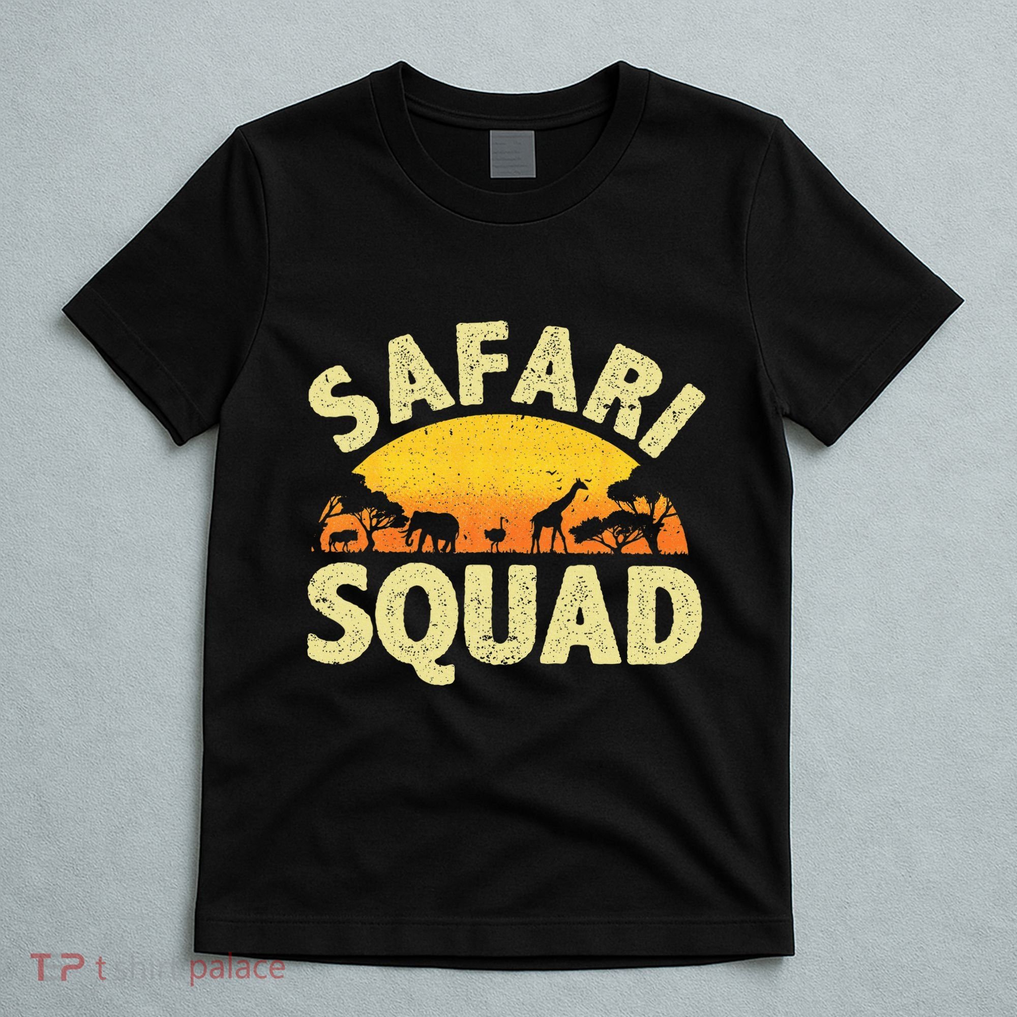 Cool Safari Squad Zoo Animal African Jungle T-Shirt