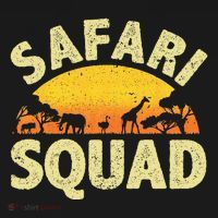 Cool Safari Squad Zoo Animal African Jungle T-Shirt thumb 7