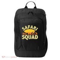 Cool Safari Squad Zoo Animal African Jungle City Backpack thumb 0