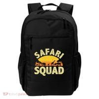 Cool Safari Squad Zoo Animal African Jungle Backpack thumb 0