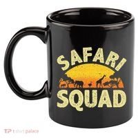 Cool Safari Squad Zoo Animal African Jungle 11oz C Handle Ceramic Mug thumb 2