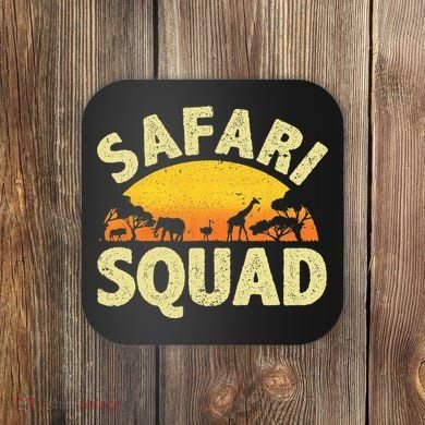 Cool Safari Squad Zoo Animal African Jungle Coaster