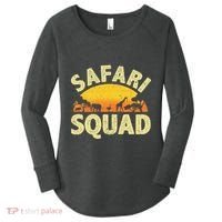Cool Safari Squad Zoo Animal African Jungle Women's Perfect Tri Tunic Long Sleeve Shirt thumb 0