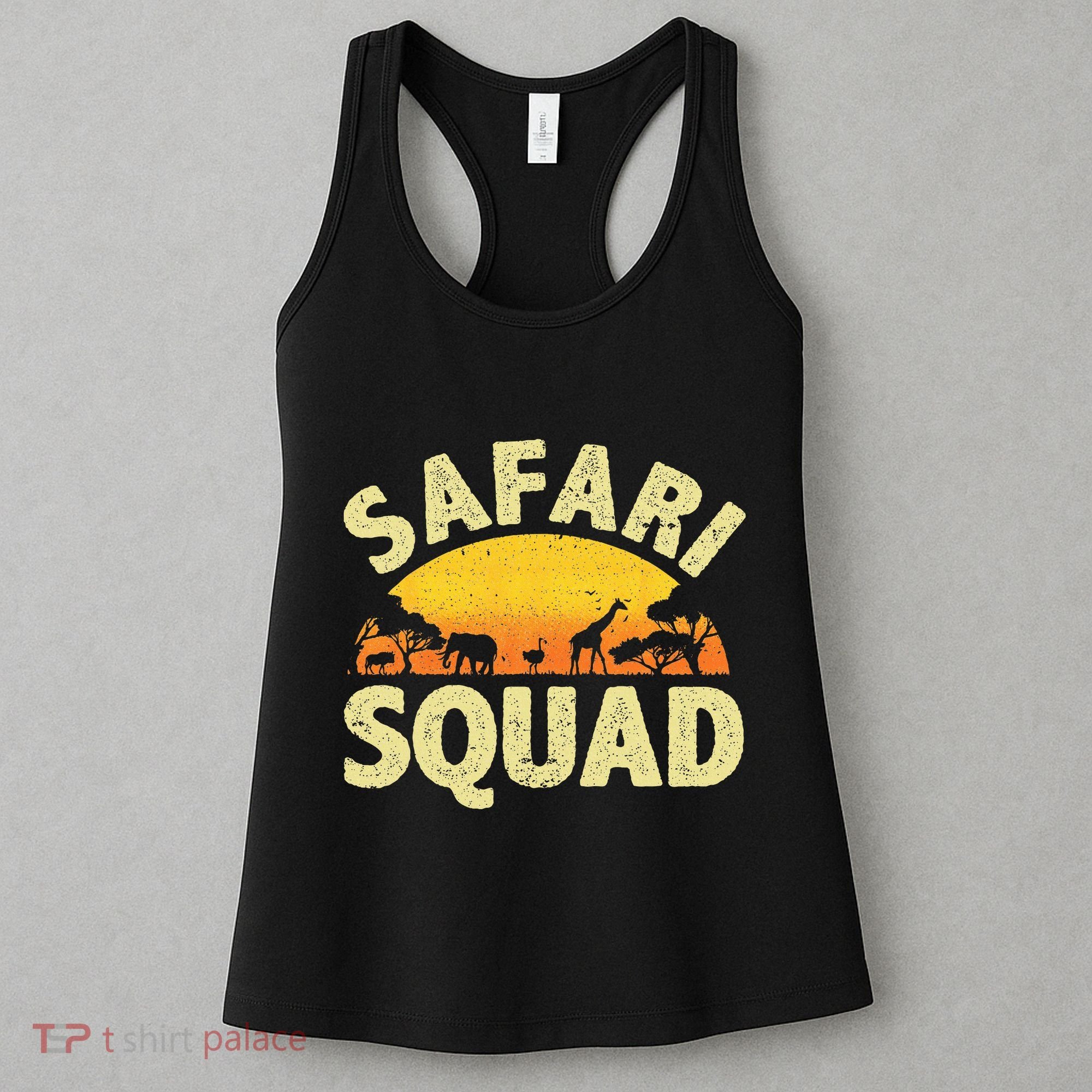 Cool Safari Squad Zoo Animal African Jungle Women's Tank Top