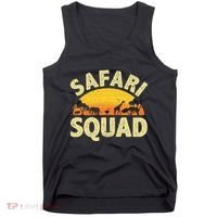 Cool Safari Squad Zoo Animal African Jungle Tank Top thumb 0