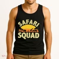 Cool Safari Squad Zoo Animal African Jungle Tank Top thumb 3