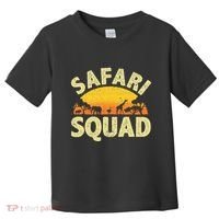 Cool Safari Squad Zoo Animal African Jungle Toddler T-Shirt thumb 0