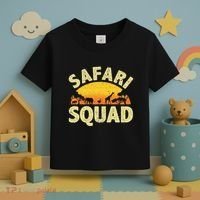 Cool Safari Squad Zoo Animal African Jungle Toddler T-Shirt thumb 3