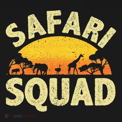 Cool Safari Squad Zoo Animal African Jungle Women's T-Shirt