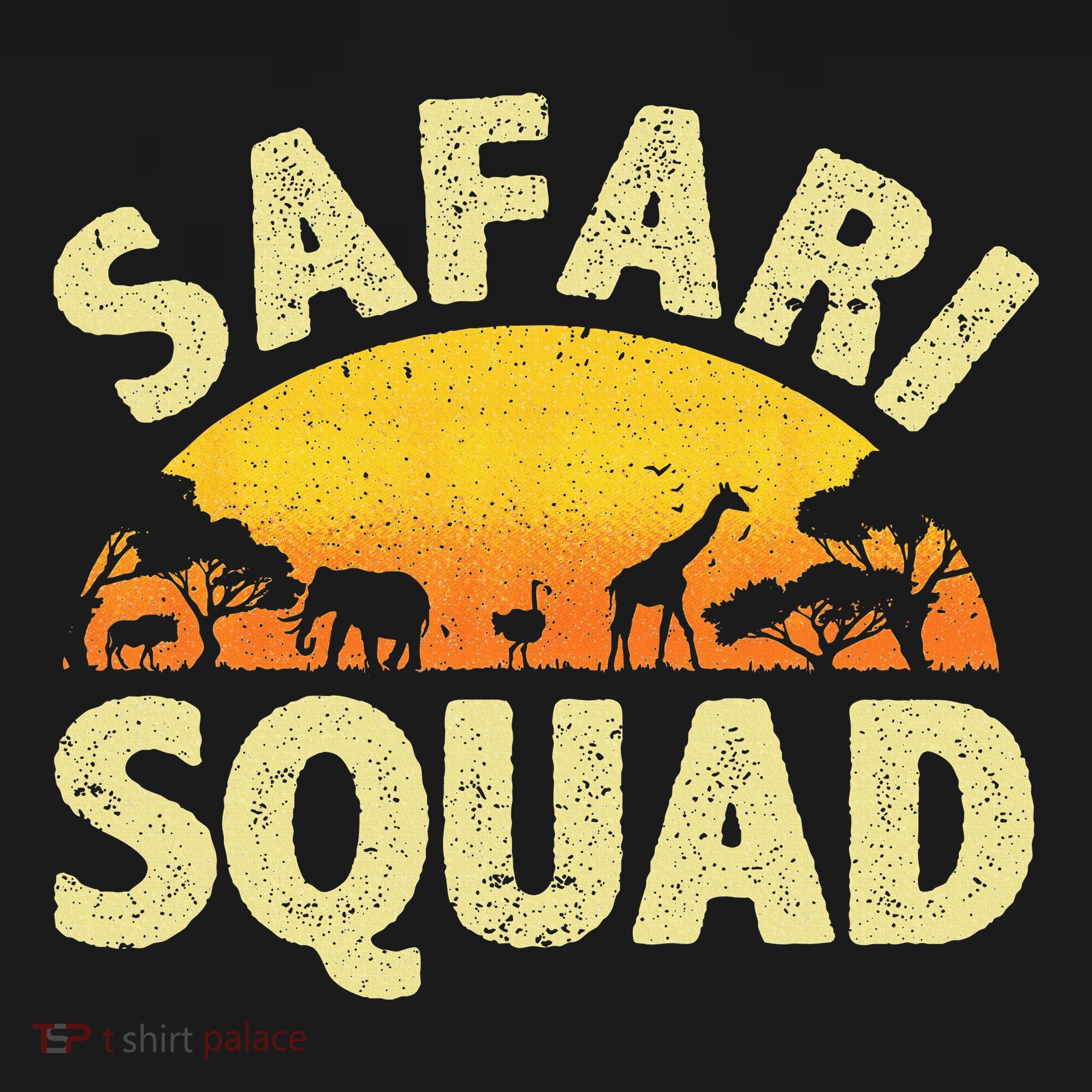 Cool Safari Squad Zoo Animal African Jungle Tote Bag