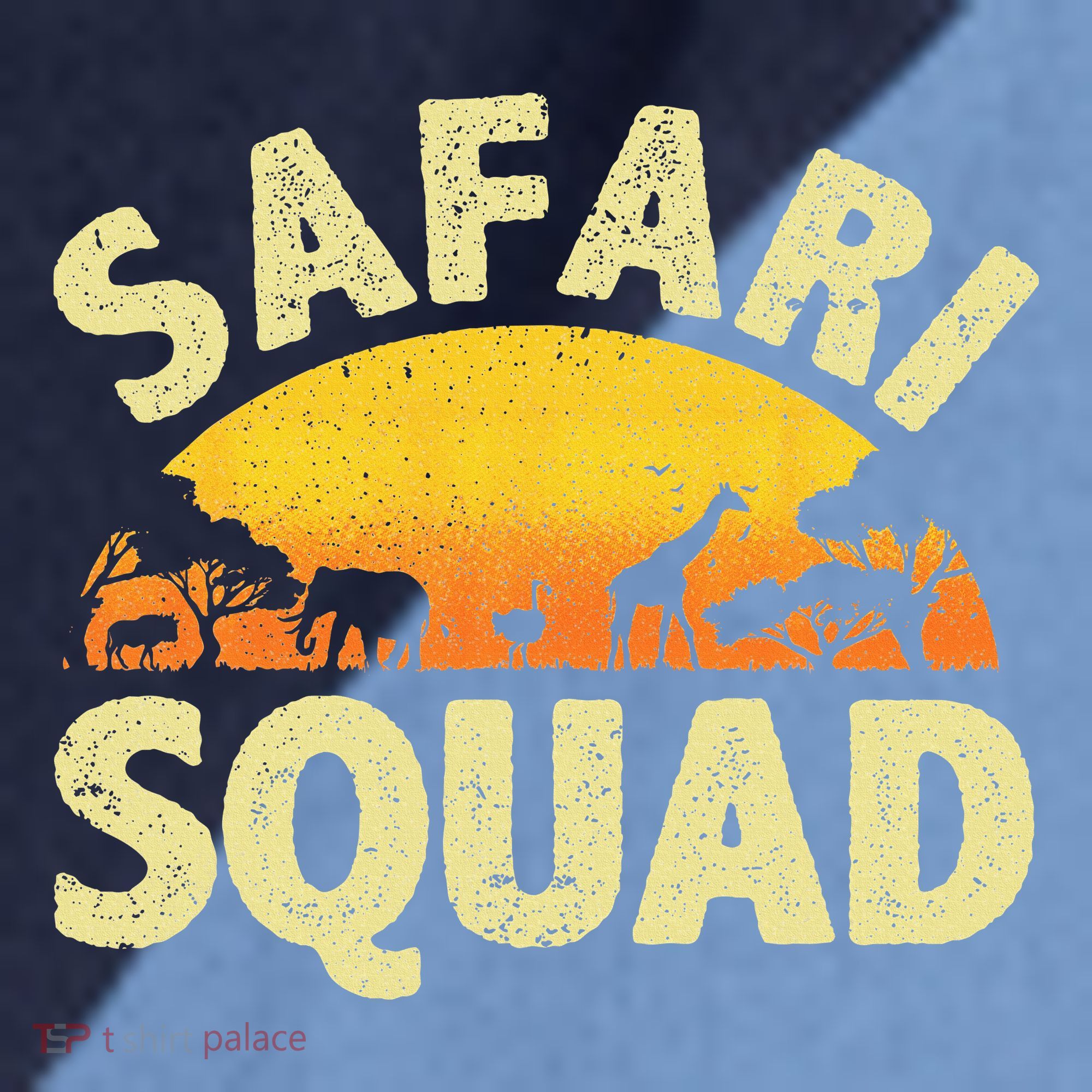Cool Safari Squad Zoo Animal African Jungle Raglan Baseball Sleeve Shirt
