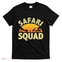 Cool Safari Squad For Men Women Zoo Animal African Jungle T-Shirt thumb 0