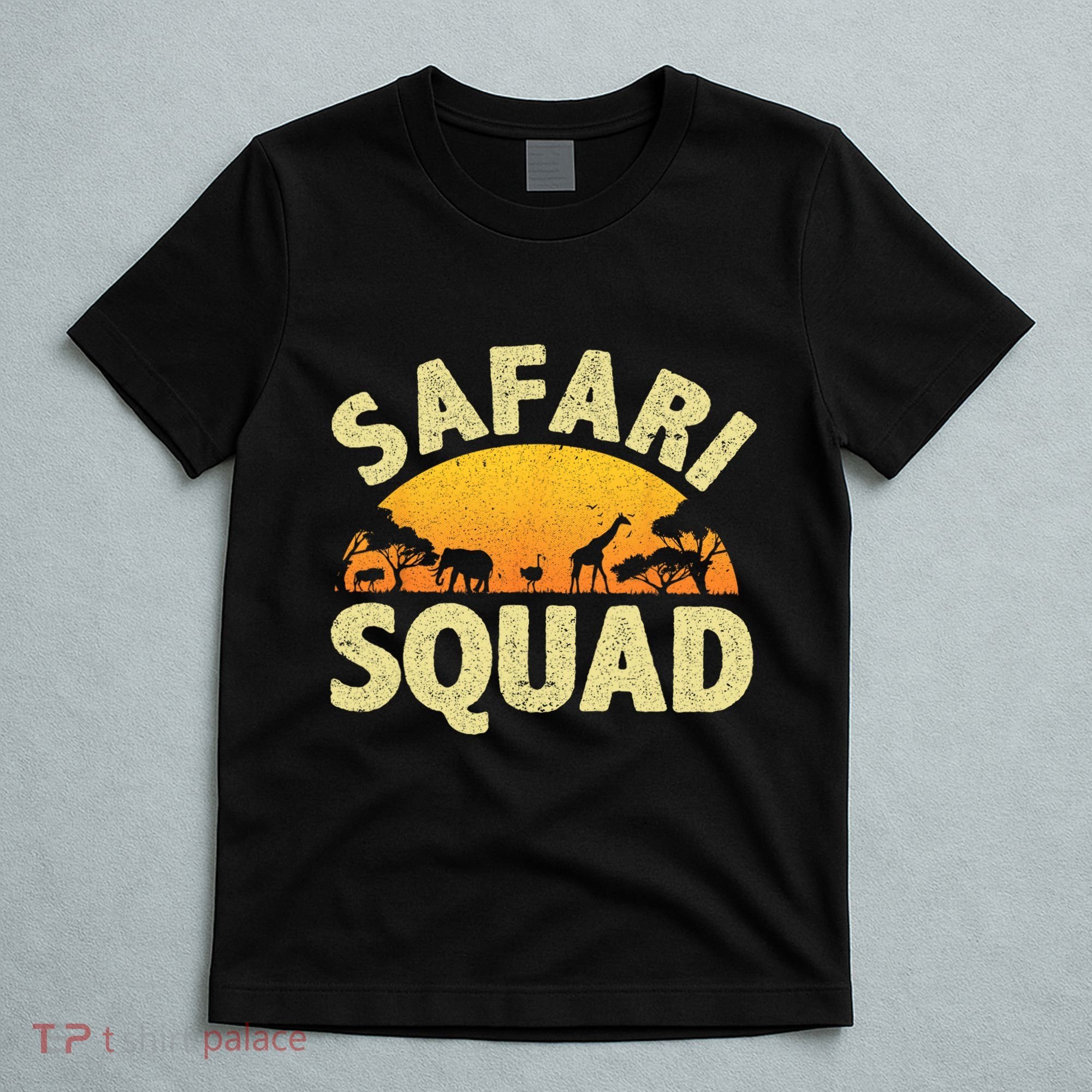 Cool Safari Squad For Men Women Zoo Animal African Jungle T-Shirt