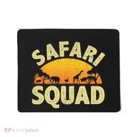 Cool Safari Squad For Men Women Zoo Animal African Jungle Mousepad thumb 0