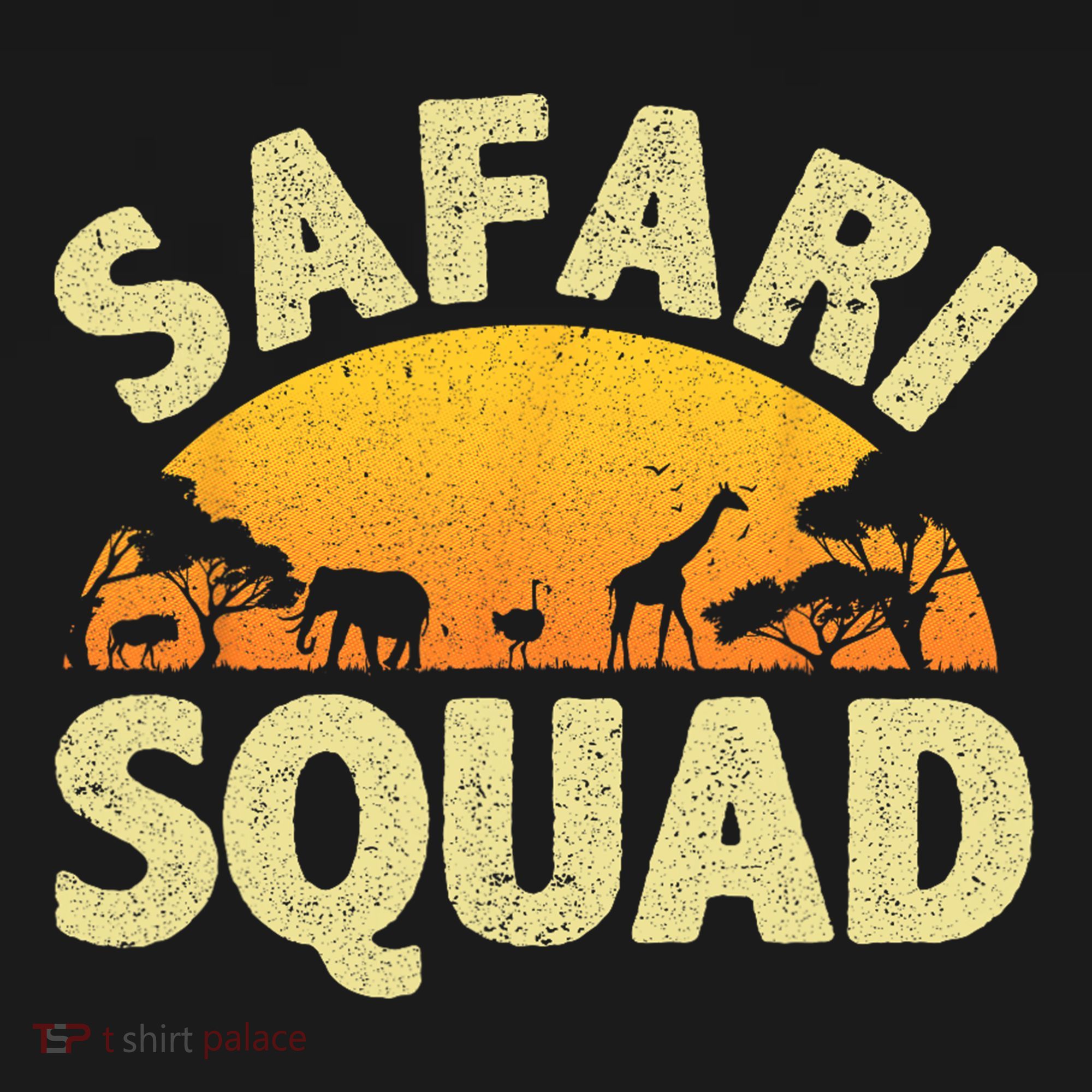 Cool Safari Squad For Men Women Zoo Animal African Jungle Mousepad