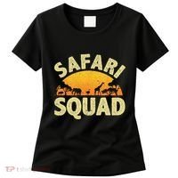 Cool Safari Squad For Men Women Zoo Animal African Jungle Women's T-Shirt thumb 0