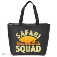 Cool Safari Squad For Men Women Zoo Animal African Jungle Tote Bag thumb 0