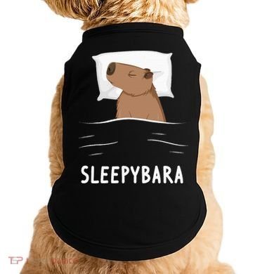 Capybara Sleepybara Sleep Capybara Doggie Tank