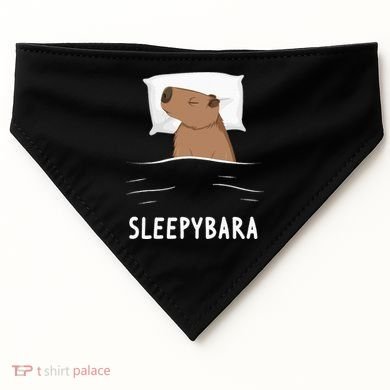 Capybara Sleepybara Sleep Capybara USA-Made Doggie Bandana