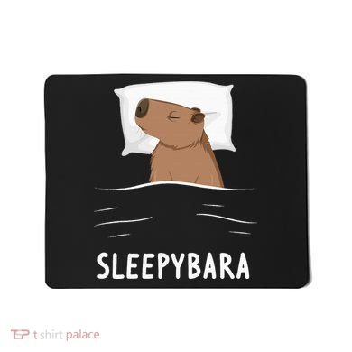 Capybara Sleepybara Sleep Capybara Mousepad