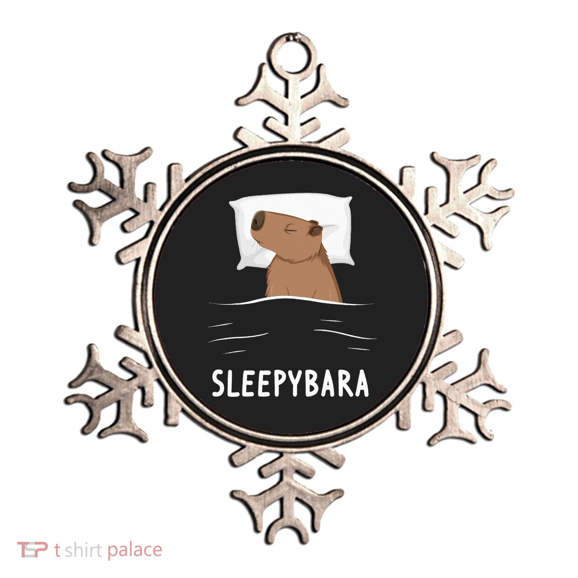 Capybara Sleepybara Sleep Capybara Ornament