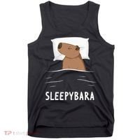 Capybara Sleepybara Sleep Capybara Tank Top thumb 0