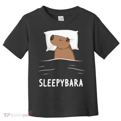 Capybara Sleepybara Sleep Capybara Toddler T-Shirt