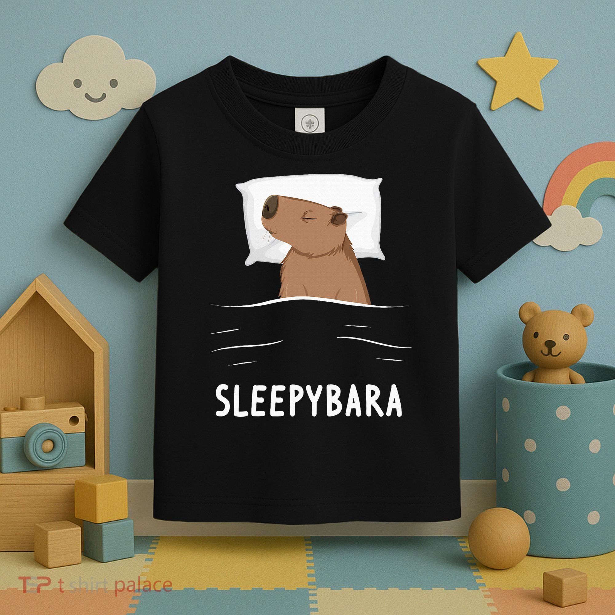 Capybara Sleepybara Sleep Capybara Toddler T-Shirt