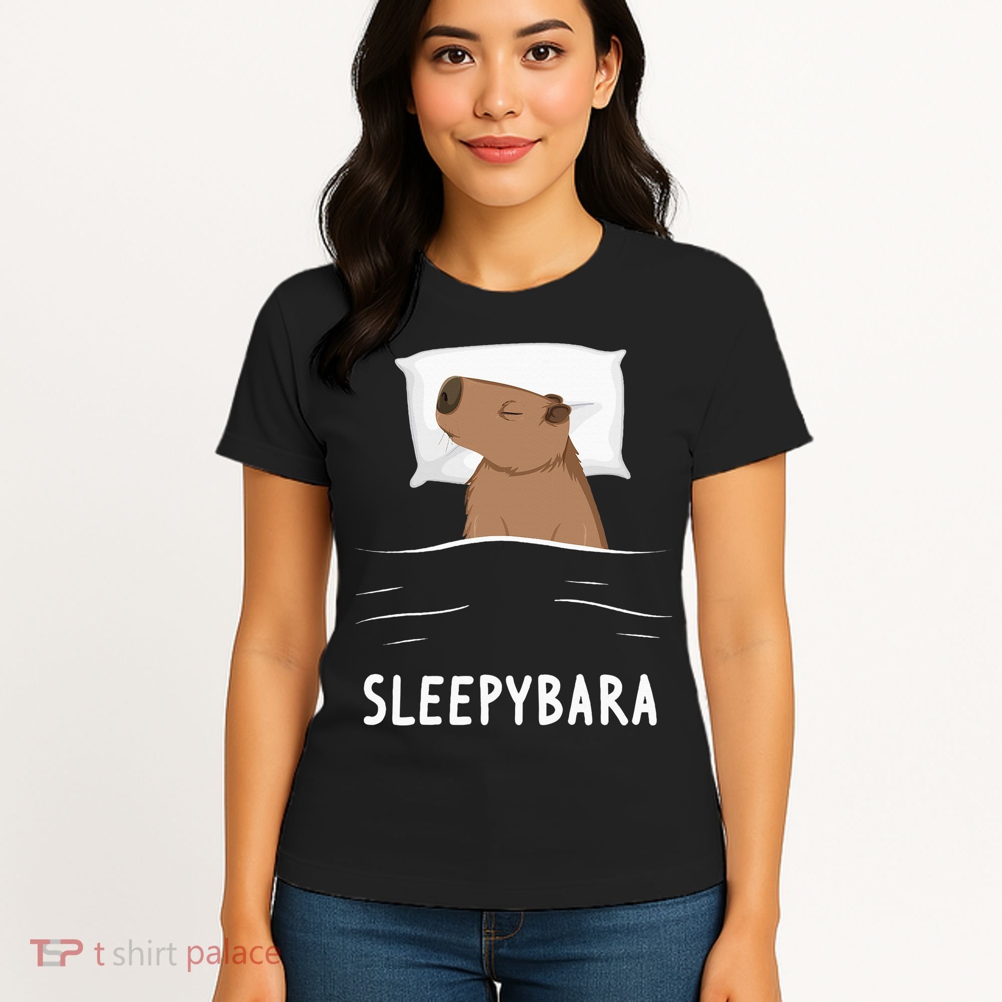 Capybara Sleepybara Sleep Capybara Women's T-Shirt