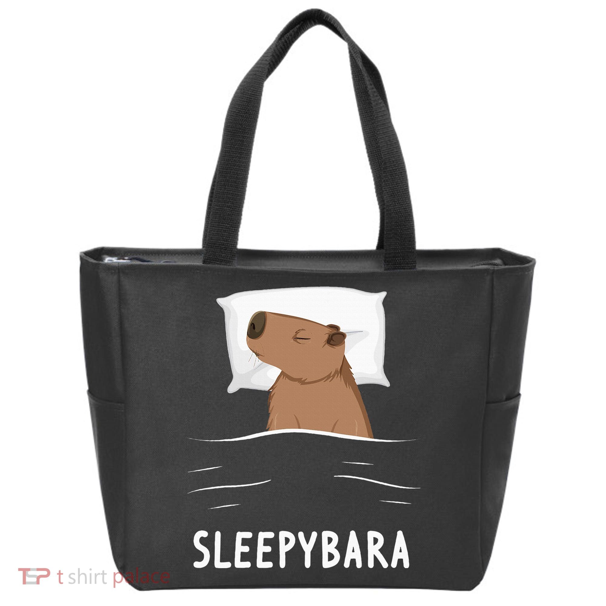 Capybara Sleepybara Sleep Capybara Tote Bag