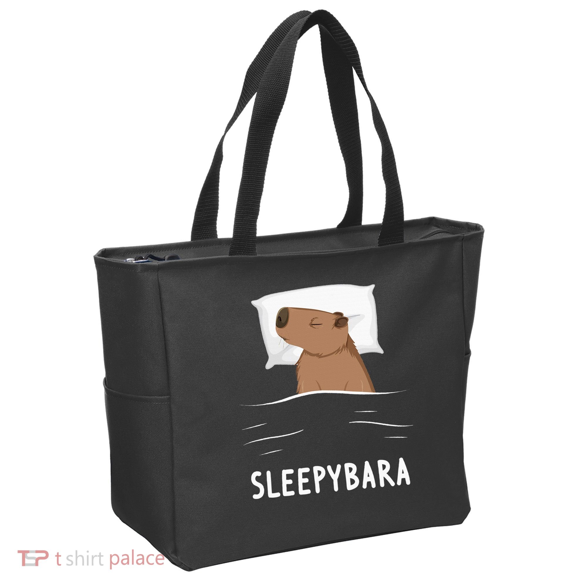 Capybara Sleepybara Sleep Capybara Tote Bag