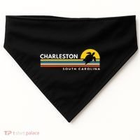 Charleston Sc South Carolina USA-Made Doggie Bandana thumb 0