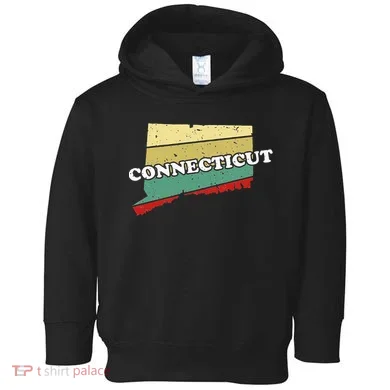 Connecticut State Souvenir Toddler Hoodie